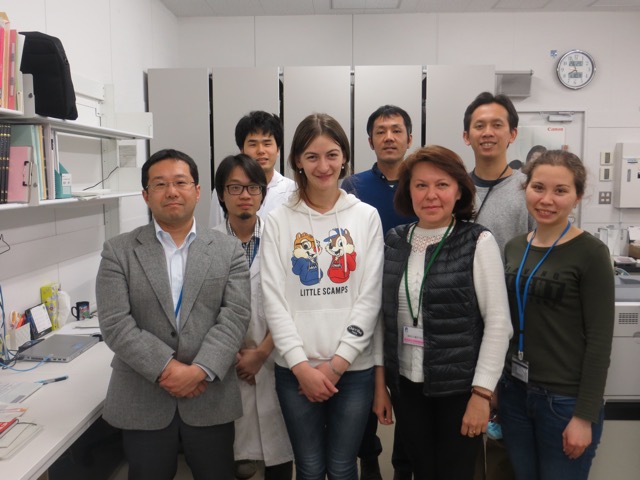 Regina's last day at lab