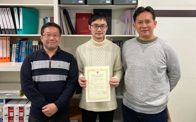 CSJ化学フェスタ2021で「優秀ポスター発表賞」を受賞しました